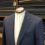 CANONICO　ブルーのオーダースーツの画像