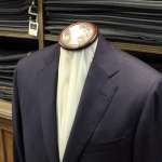 ZEGNA　ネイビージャケットの画像