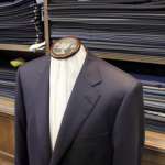 日本毛織(ニッケ)で仕立てるネイビースーツの画像
