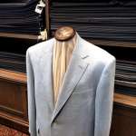 ZEGNA リネン、シルク、ウールのジャケットの画像